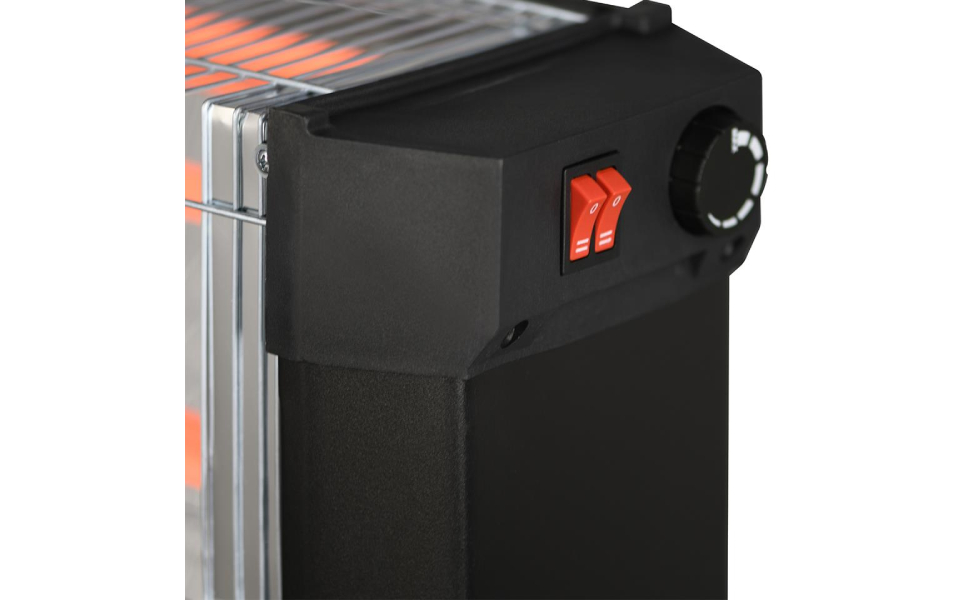Kumtel Electric Heater 4 Quartz Tubes