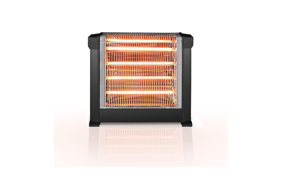 Kumtel Electric Heater 4 Quartz Tubes
